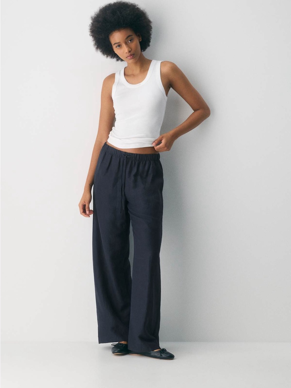 Aritzia Lodge pant cruiselinen dark night navy xs short